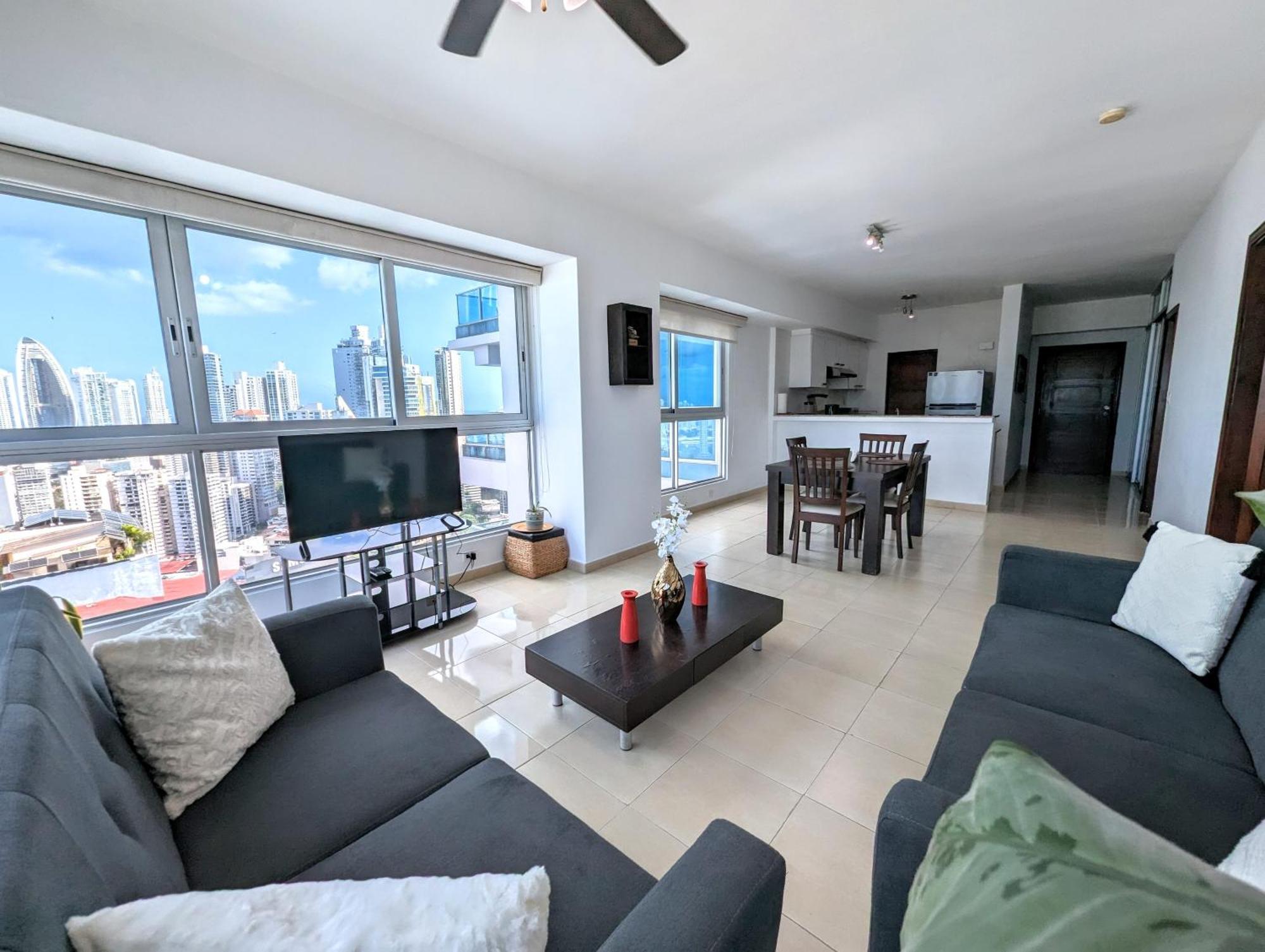 Yc 3602 L Apartamento 2Br En Av Balboa Cidade do Panamá Exterior foto