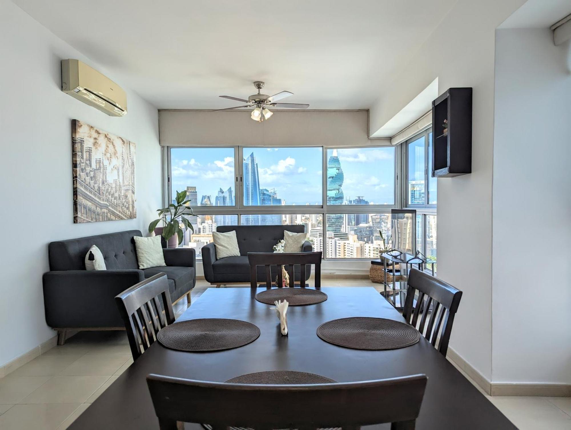 Yc 3602 L Apartamento 2Br En Av Balboa Cidade do Panamá Exterior foto